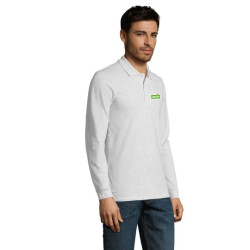 Polo manga larga